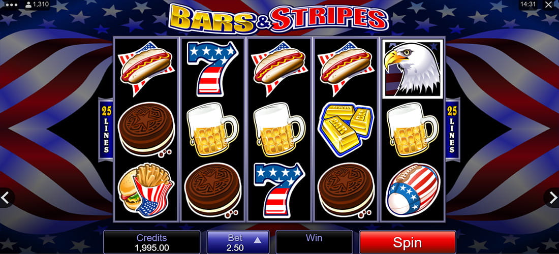 Bars and Stripes Slot by Microgaming