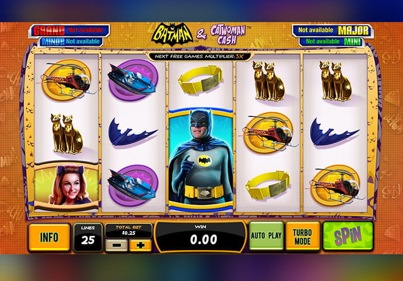 Batman & Catwoman Cash Slot by Playtech
