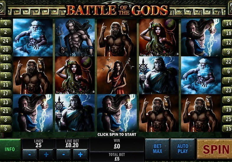 Battle of the Gods Demo Game