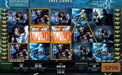 Battle of the Gods Free Spins