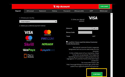 Bcasino bonus code
