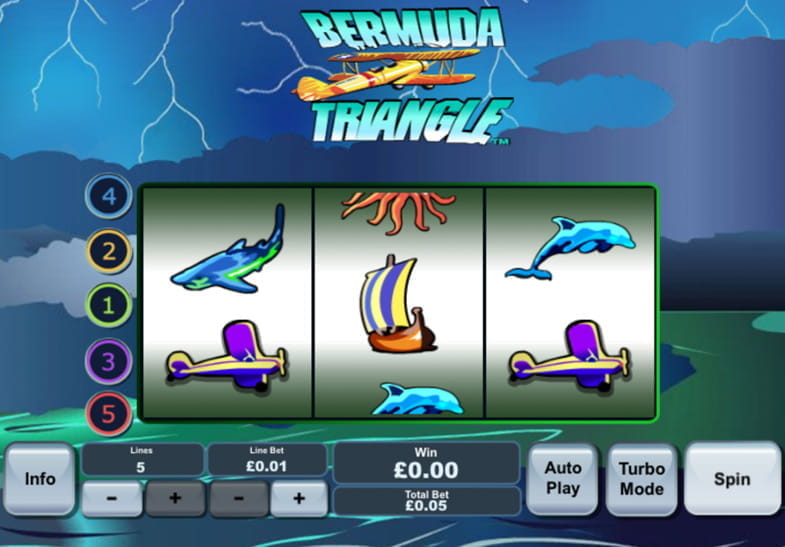 Free demo of the Bermuda Triangle Slot game