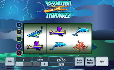 Bermuda Triangle Slot on Mobile