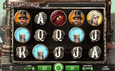 Steamtower Slot at Bet-at-Home Casino