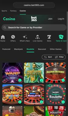 bet365 Roulette Overview
