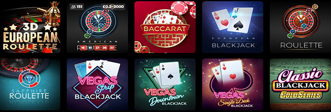 The Betiton Table Games