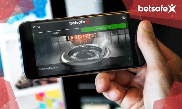 Main Page of Betsafe Mobile Casino