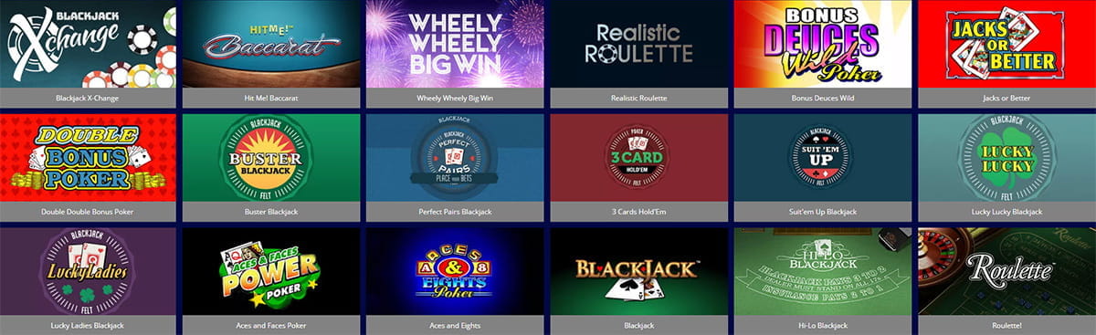 BGT Casino Games Selection