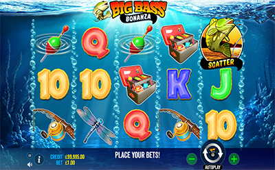 The Big Bass Bonanza Online Slot at Bonzo Spins