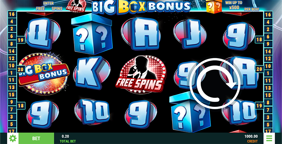 Free Demo of the Big Box Bonus Slot