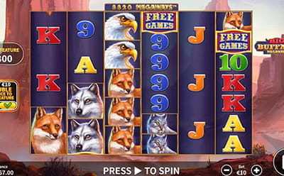 The Big Buffalo Megaways Online Slot at SlotsPalace