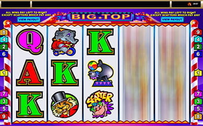 Big Top Slot Gameplay