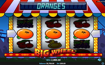 Big Wheel Slot Bonus Round