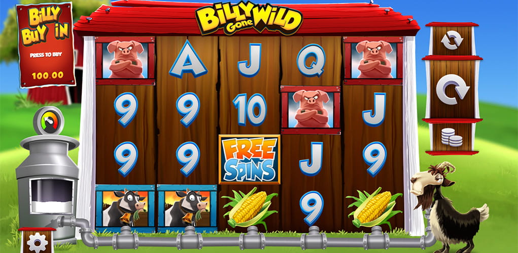Free Demo of the Billy Gone Wild Slot