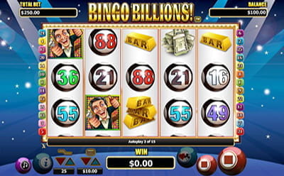 Bingo Billions Slot Gameplay 