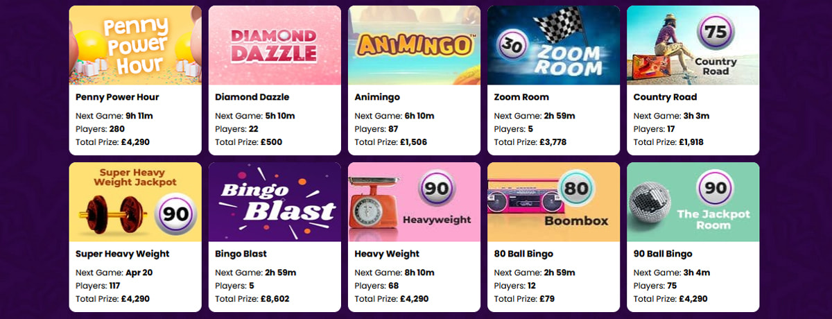The Bingo Games at All Star Games Casino