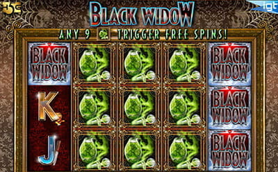 Black Widow Free Spins Bonus