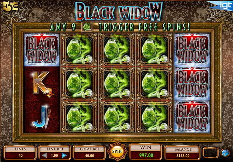 Spin the Best Symbol Stack on Black Widow