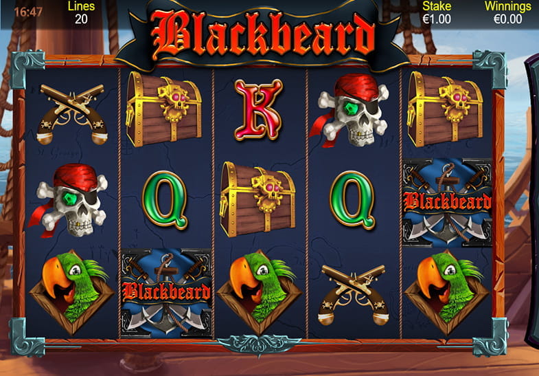 Blackbeard Thrilling Online Slot Game
