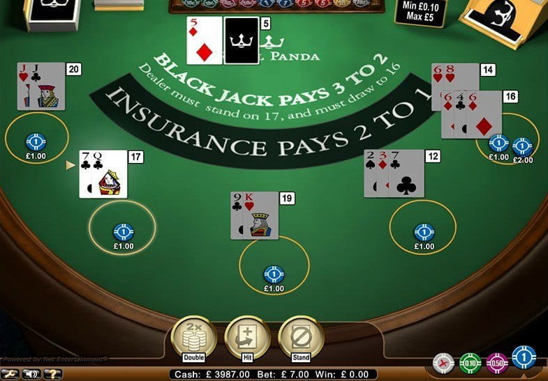 blackjack jogar online