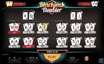 Blackjack Doubler at Regent Mobile Casino