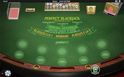 Blackjack Perfect online România