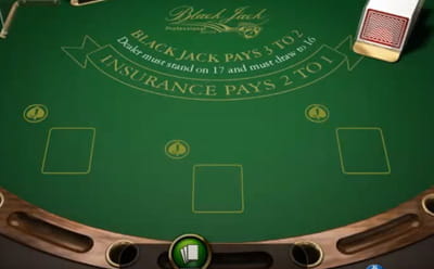 Blackjack Professional Series Table