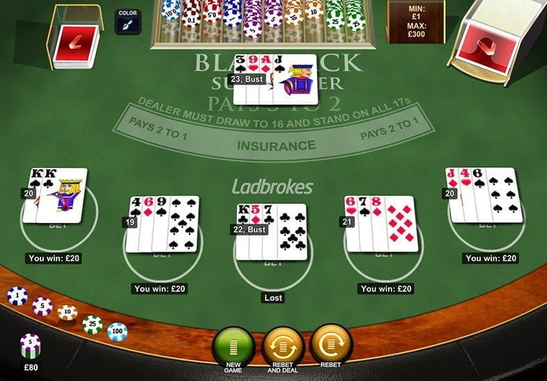 Blackjack Surrender Demo Game