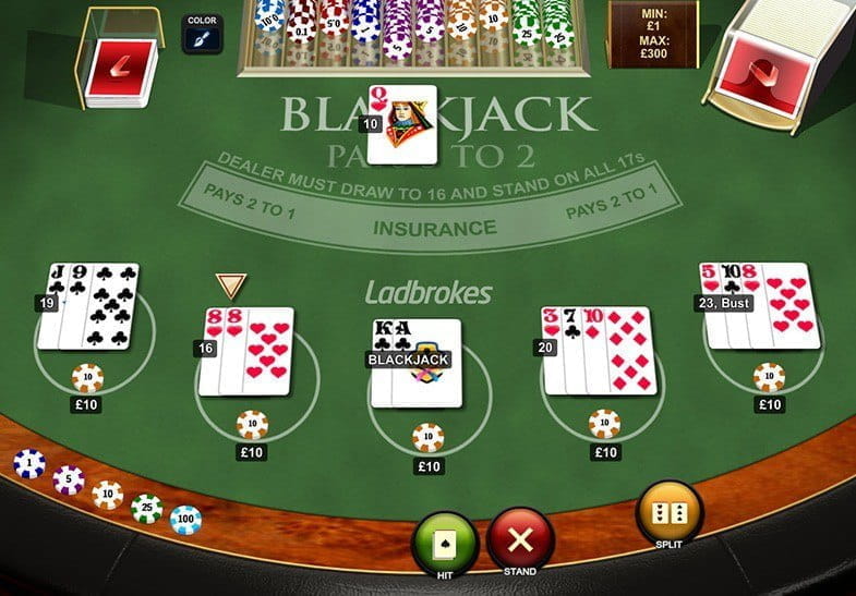 how to play blackjack card game uk