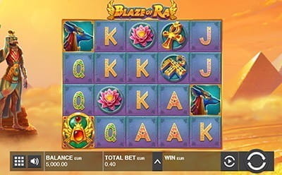 Blaze of Ra Slot at Casino Heroes