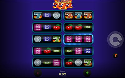 The Blazing Sevens Online Slot at Lady Linda Slots