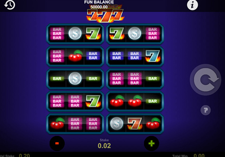 Blazing Sevens Free Classic Slot