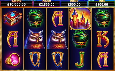 Blue Wizard at Buzz Bingo