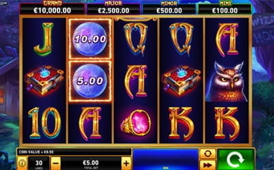 The Blue Wizard Online Slot at Sun Vegas