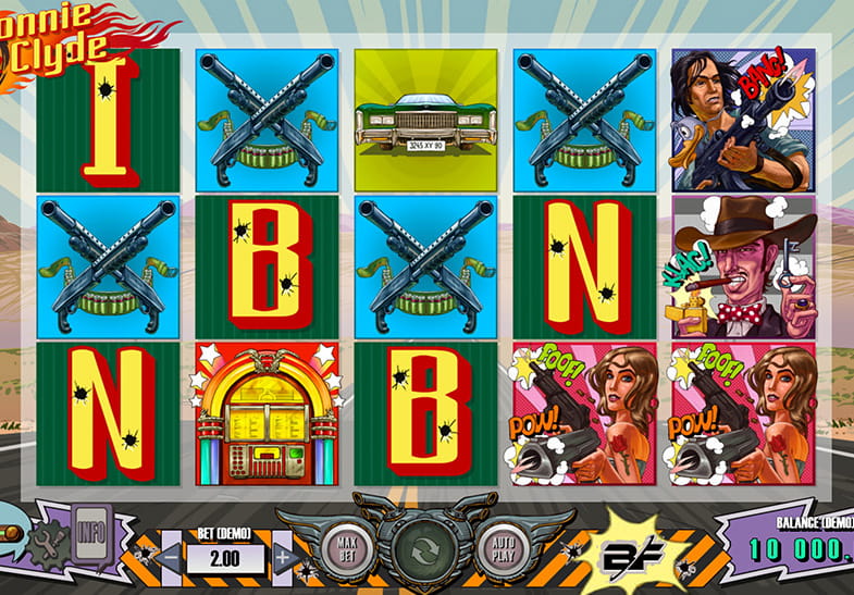Free Demo of the Bonnie and Clyde Slot