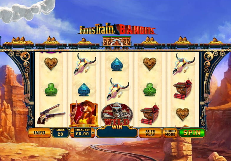 Bonus Train Bandits Slot by Ash Gaming