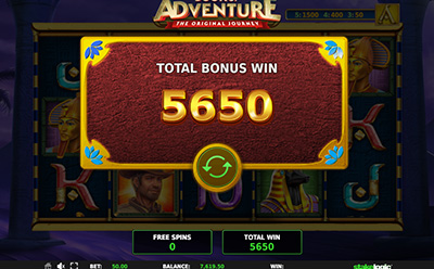 Book of Adventure Slot Bonus Round
