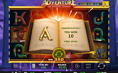 Book of Adventure Slot Free Spins
