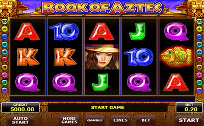 Book of Aztec Slot Mobile