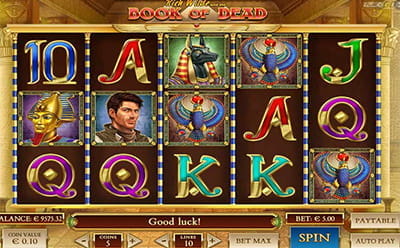Book of Dead Slot at Betiton casino