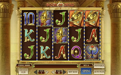 Book of Dead Online Slot at Glimmer Casino