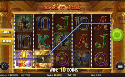Book of Dead Slot at Slingo Casino