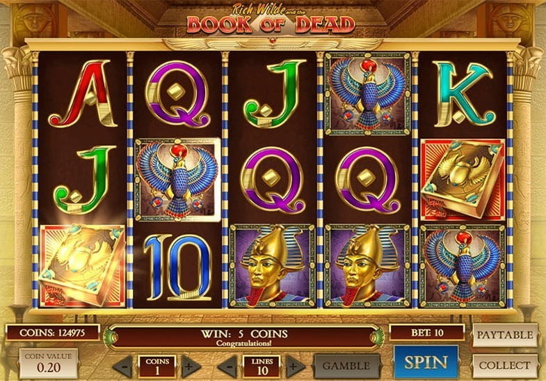 Book of Dead Adventure Slot