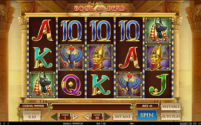 Book of Dead Slot at MoPlay Casino
