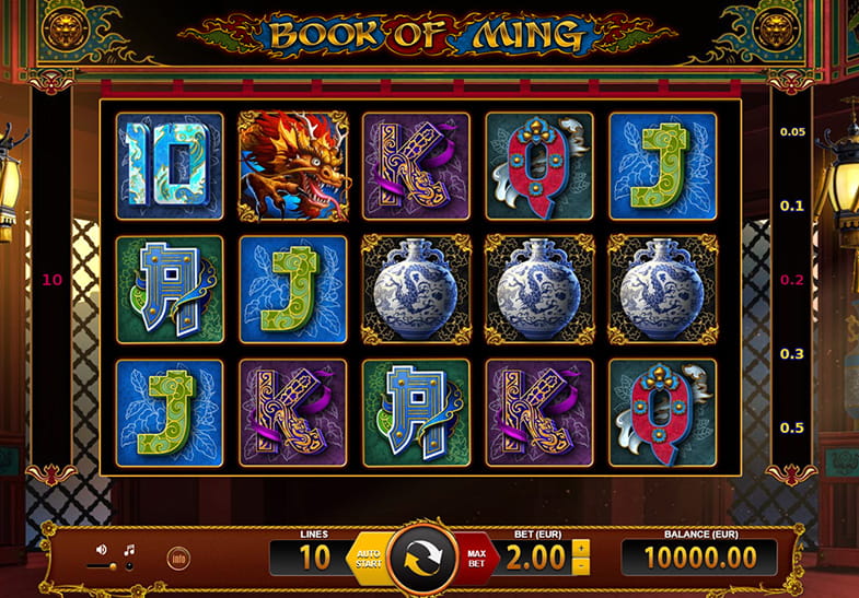Free Demo of Book of Ming Slot
