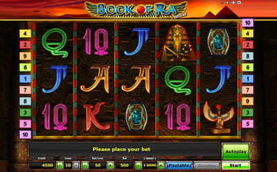 Der Book of Ra Deluxe Online Slot bei Jokerstar