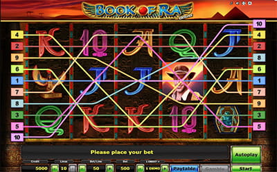 The Book of Ra Deluxe Online Slot at BingBong