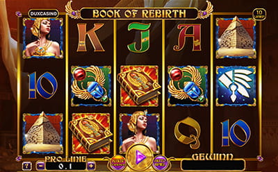 Der Book of Rebirth Online Slot im DuxCasino