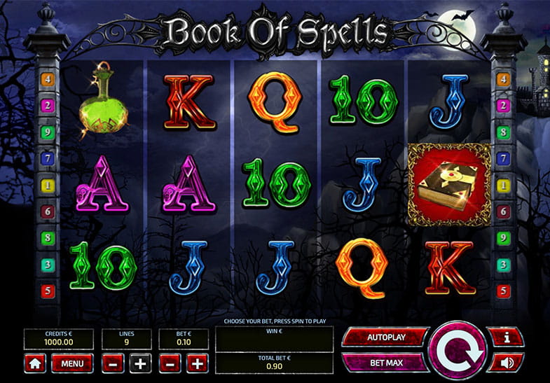 Book of spells free slot games
