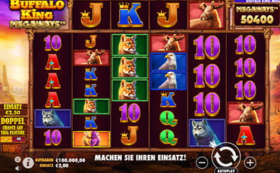 Der Buffalo King Megaways Online Slot im N1 Casino